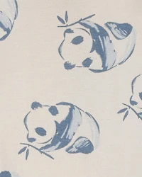 Baby 7-Piece Panda Print Bodysuits & Pants Set