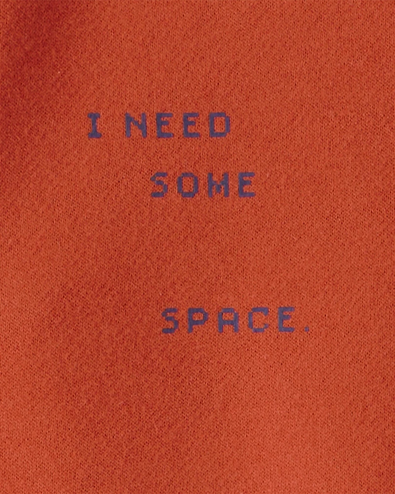 Boys DayDream Fleece Pullover Sweatshirt - Orange