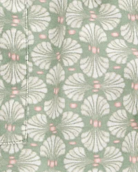 Baby Tropical Print Drawstring Shorts - Green