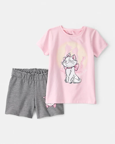 Toddler Girl 2-Piece Aristocat Outfit Set