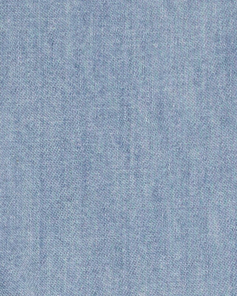Baby Chambray Jumpsuit - Blue