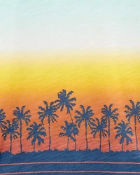 Kid Palm Tree Print Tank