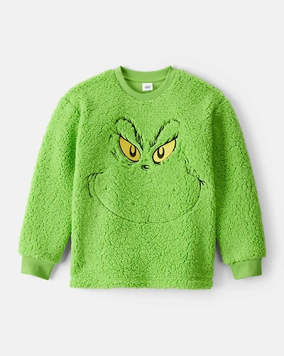 Boys Christmas Dr. Seuss™ The Grinch Pullover Sweatshirt - Green