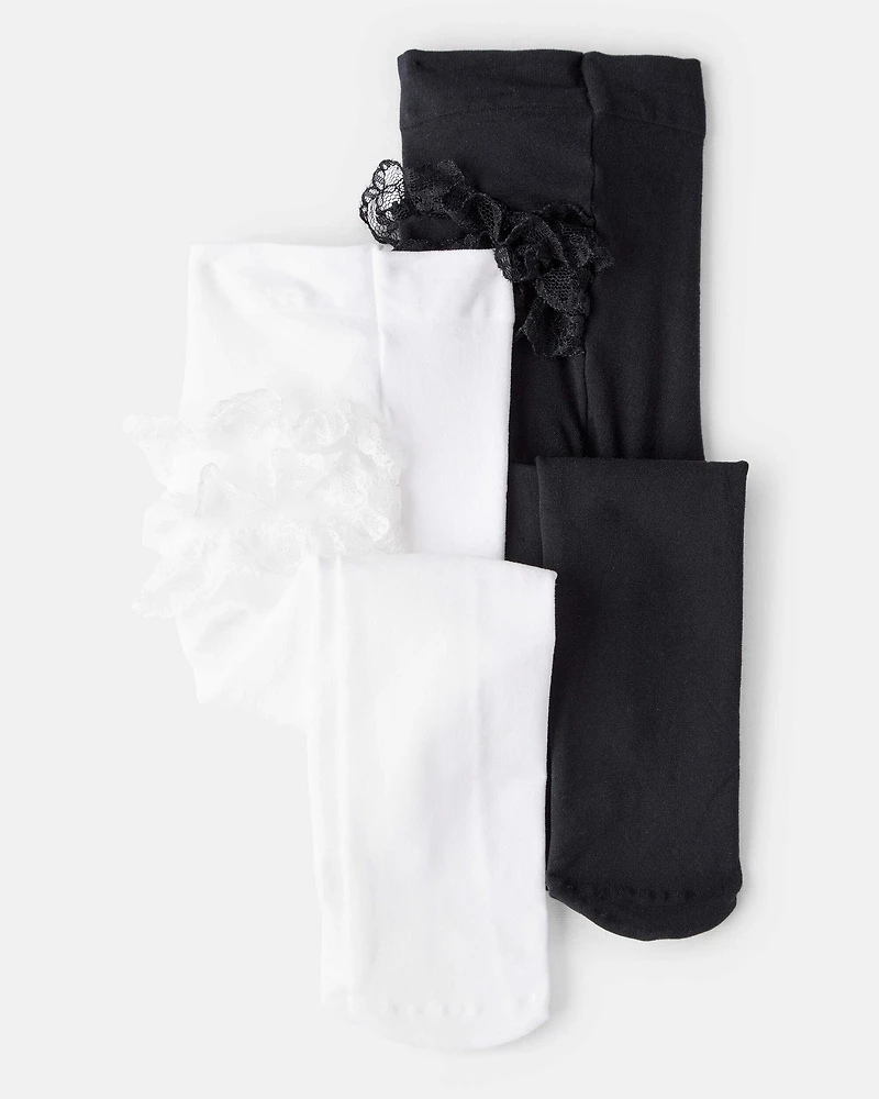 Baby Girl 2-Pack Tights