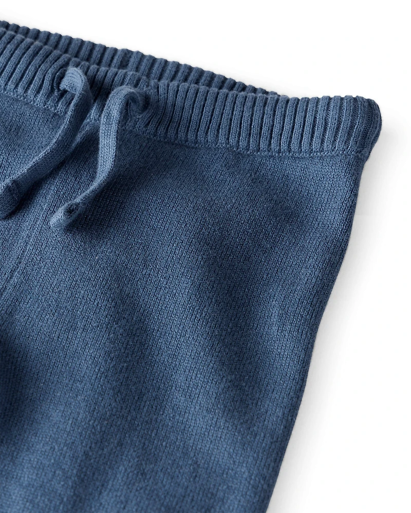 Baby Boy 2-Piece Organic Cotton Sweater Knit Set