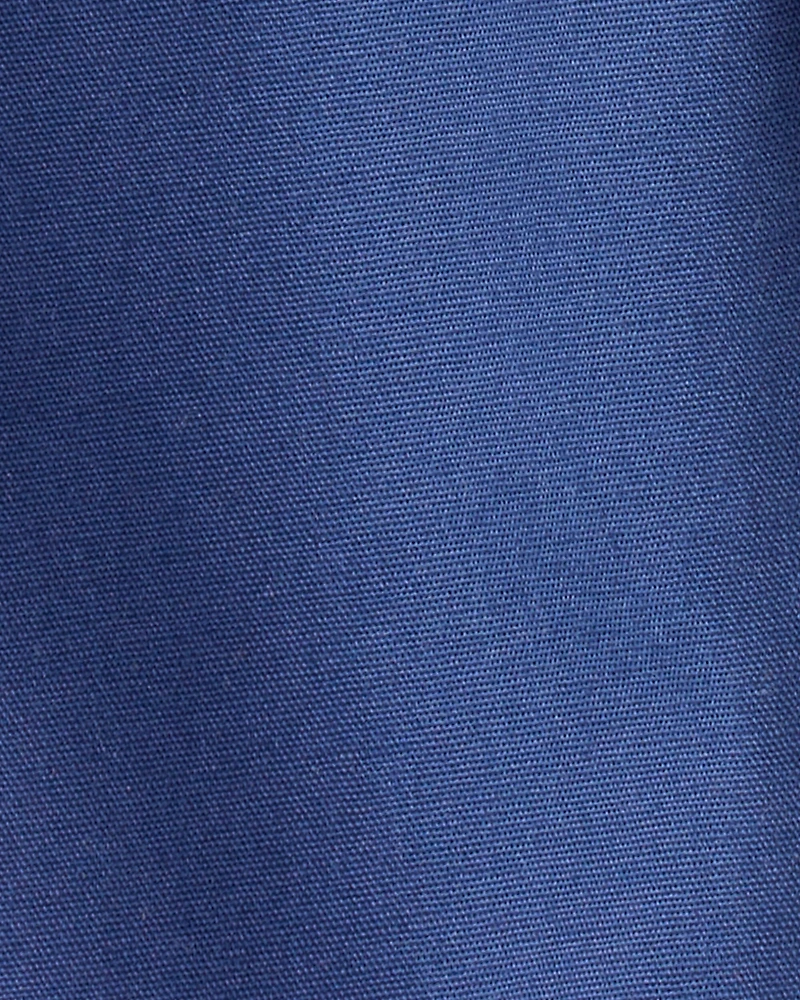 Baby Boy Cotton Pull-On Fashion Pants - Navy