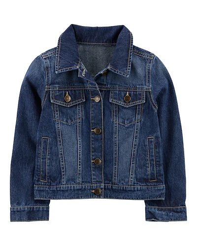Kid Denim Jacket - Dark Wash