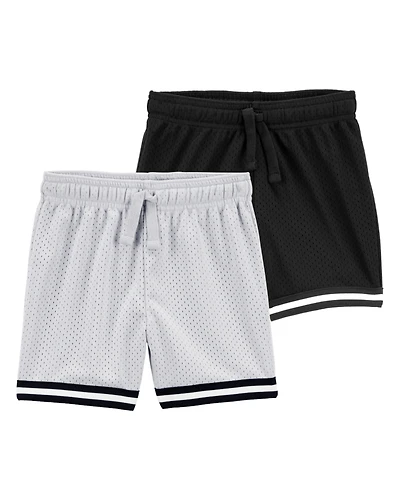 Toddler 2-Pack Fan-Favorite Mesh Shorts
