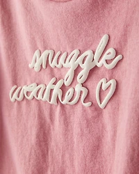 Toddler Girl Snuggle Weather Long-Sleeve Graphic Tee - Pink