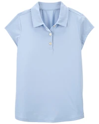 Kid 2-Pack Uniform Polos in Active Mesh