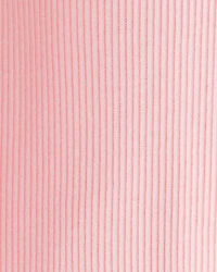 Baby Girl Cotton Long-Sleeve Henley Top - Pink