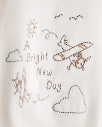 Baby 4-Piece Airplane Outfit Set