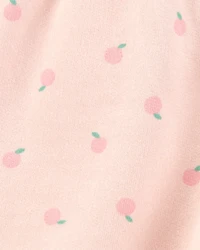 Baby Pull-On French Terry Shorts - Pink