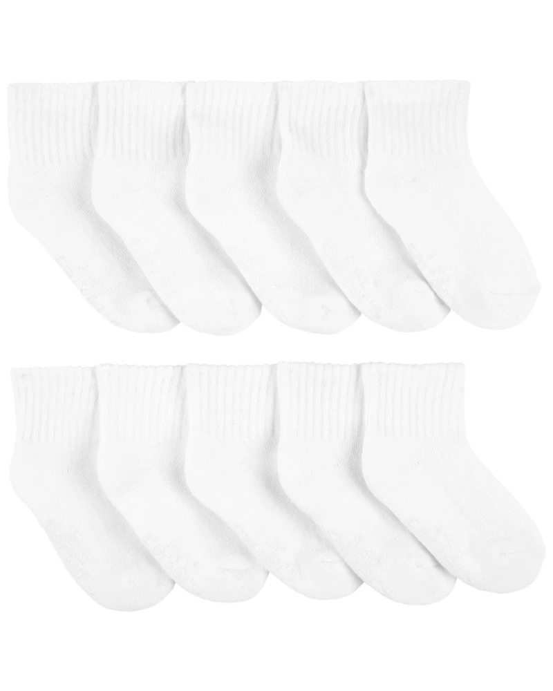Toddler 10-Pack Ankle Socks