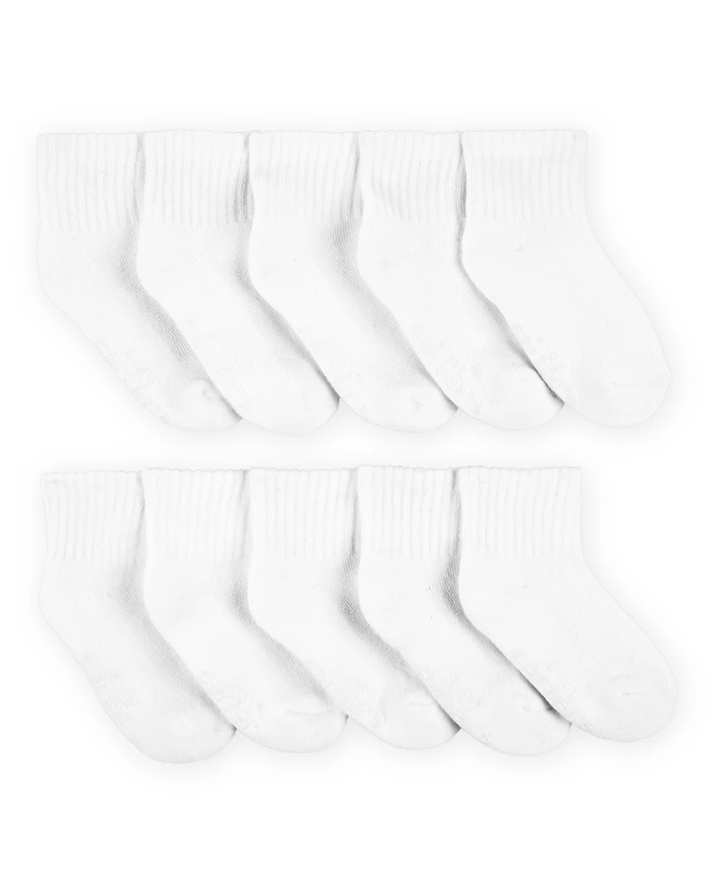 Toddler 10-Pack Ankle Socks