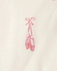Baby 3-Piece Ballet Little Pullover Set - Pink/Ivory
