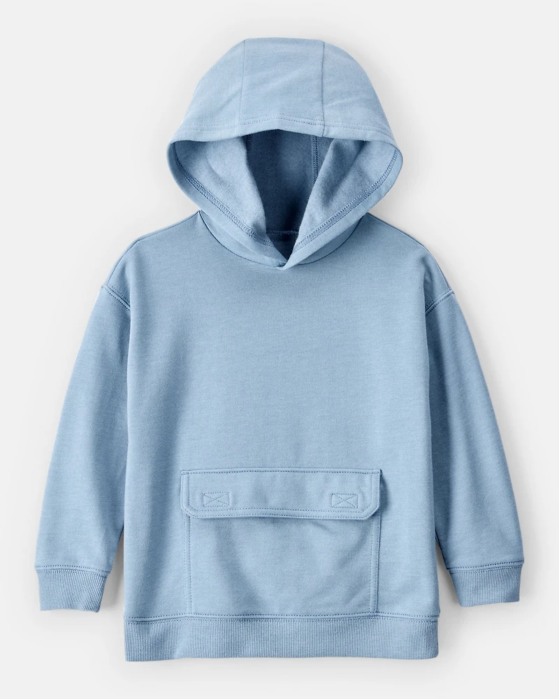Toddler Boy DayDream Fleece Long-Sleeve Hoodie - Blue