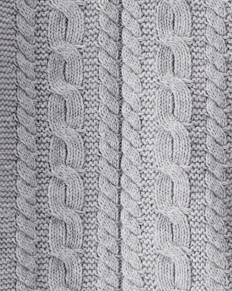 Baby 2-Piece Organic Cotton Cable Knit Sweater Set