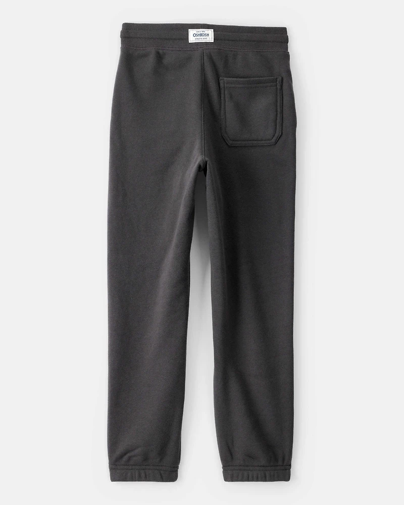 Boys Fleece Drawstring Joggers