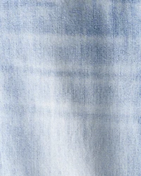 Boys Denim Pull-On Straight Jeans - Light Wash
