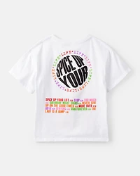 Kid Spice Girls Short-Sleeve Graphic Tee - Ivory