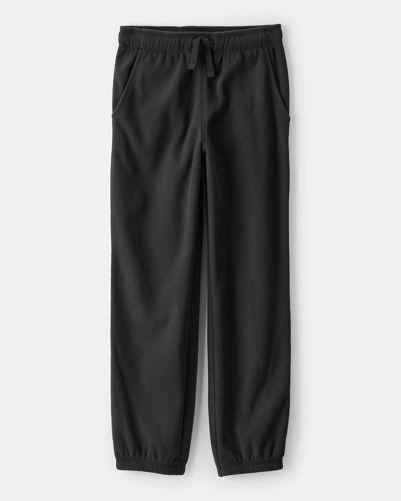 Boys Fleece Joggers - Black