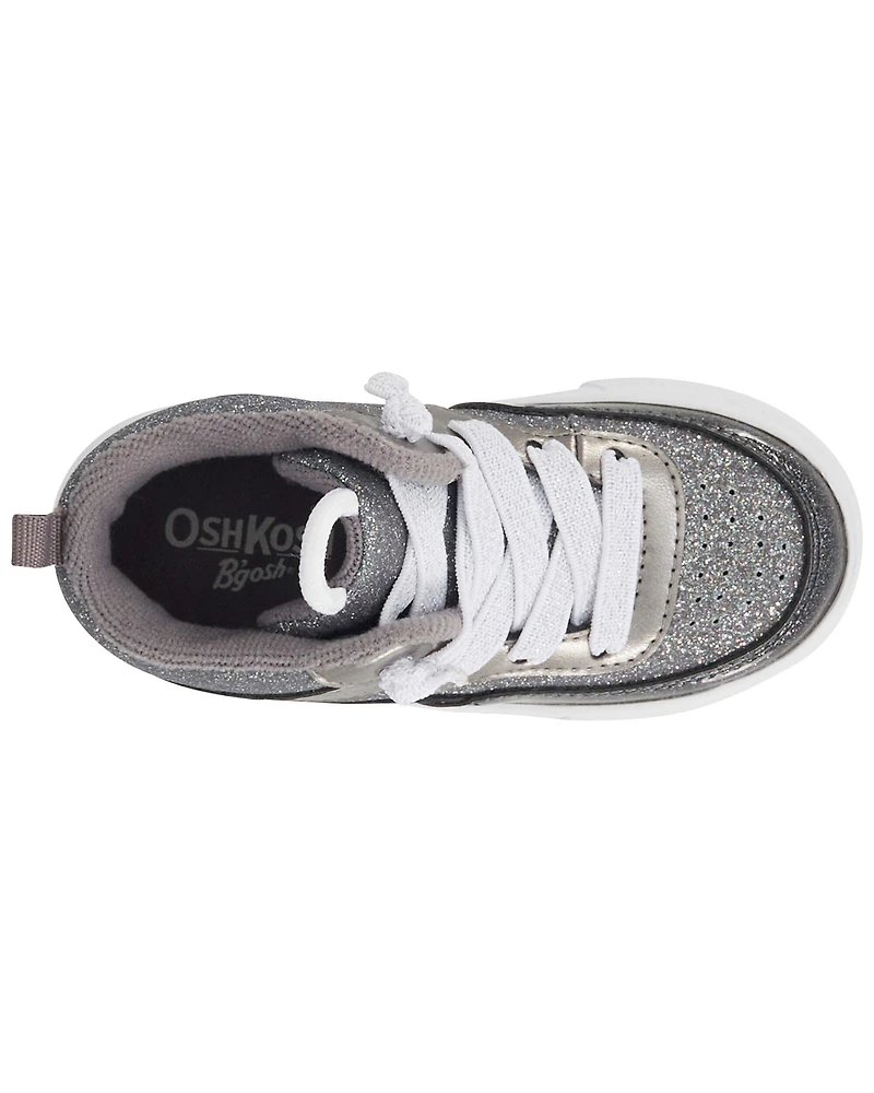 Toddler Glitter High-Top Sneakers