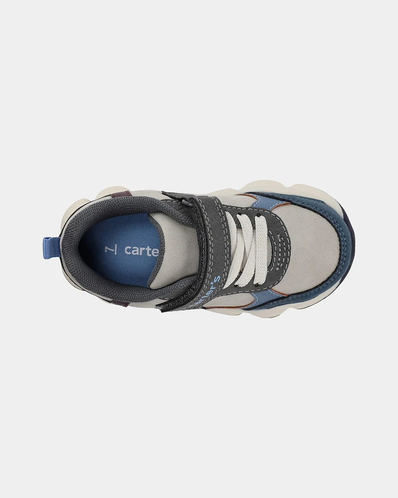 Toddler Boy Athletic Sneakers - Blue/Grey