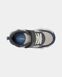 Toddler Boy Athletic Sneakers - Blue/Grey