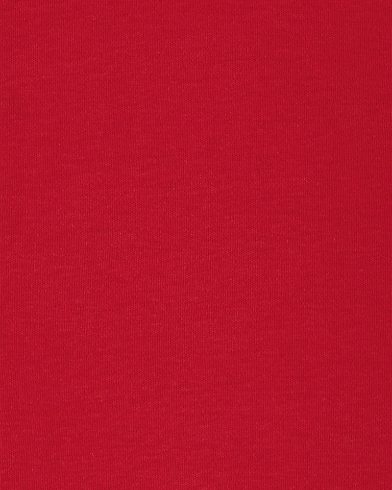 Toddler Boy Cotton Turtleneck - Red