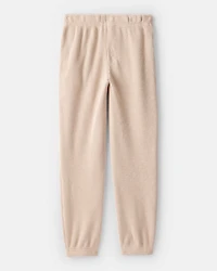 Girls Waffle Knit Joggers