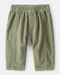 Baby Boy Corduroy Fashion Pants - Green