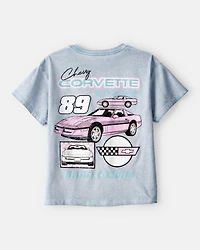 Girls Chevrolet™ Corvette™ Short-Sleeve Graphic Tee - Blue