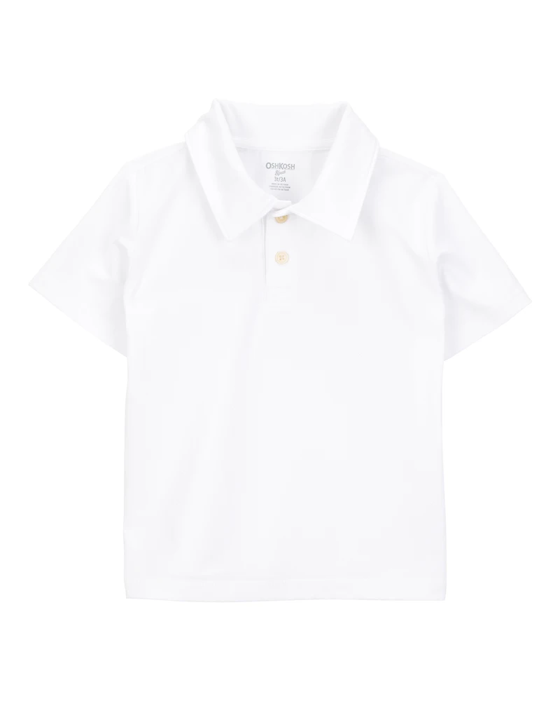 Toddler Active Uniform Polo Shirt in Moisture Wicking BeCool™ Fabric