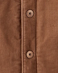 Toddler Boy Corduroy Long-Sleeve Fashion Jacket - Brown
