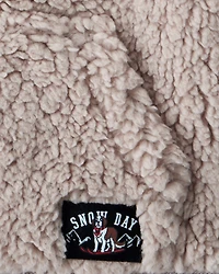 Baby Boy Sherpa Pullover Sweatshirt - Brown