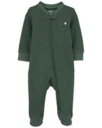 Baby -Pack Thermal Textured Sleep & Play Pajamas
