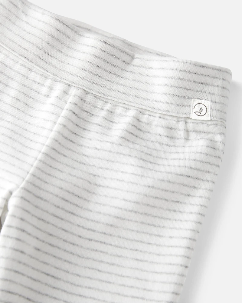 Baby 2-Pack Organic Cotton Grow-With-Me  Joggers