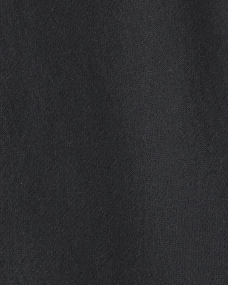 Boys Zip-Up Hoodie - Black