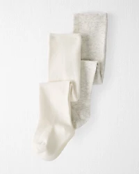 Baby 2-Pack Tights Made with Organic Cotton