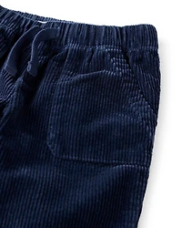 Baby Organic Cotton Corduroy Drawstring Pants