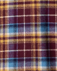 Boys Plaid Hooded Button-Down Shirt