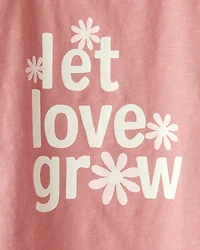 Toddler Organic Cotton Flutter Sleeve Tee