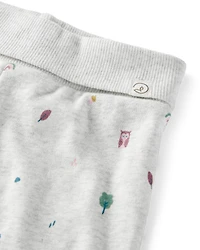 Baby Girl 2-Pack Organic Cotton Grow-With-Me Joggers