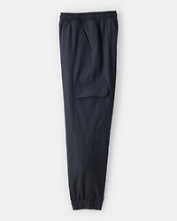 Boys Active Woven Joggers - Black