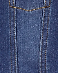 Baby Knit-Like Denim Jacket - Dark Wash