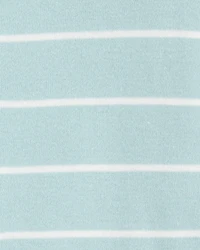 Baby 1-Piece Striped 100% Snug Fit Cotton Romper Pajamas