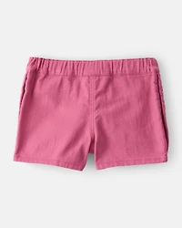 Toddler Girl 100% Cotton Skort - Pink