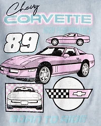 Kid Chevrolet™ Corvette™ Short-Sleeve Graphic Tee - Blue