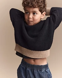 Toddler Playground Pant in Denim - Blue